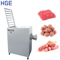 Machine à broyer la viande électrique automatique pour boulettes et saucisses - Broyeur de viande congelée professionnel, capacité de 1000-1500 kg/h, acier inoxydable 304