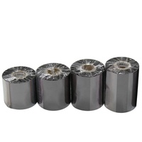 Harga pabrik layanan Oem semua ukuran pita Resin 30mm * 300m pita Resin perawatan pencuci Printer kode batang perawatan garmen Satin