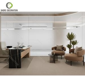 Muebles de Oficina Modernos de Nuevo Diseño, Muebles de Oficina de Lujo en Forma de L, Escritorio para Gerente/Jefe, Escritorio Ejecutivo para CEO - Product Image 6