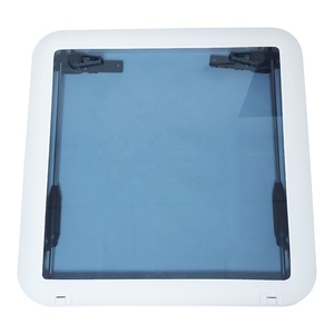 Plaque de pont marine en plastique ISURE avec <span class=keywords><strong>trappe</strong></span> centrale robuste et étanche, disponible en plusieurs tailles pour installations extérieures - Product Image 3