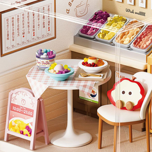 <span class=keywords><strong>ELI</strong></span> TOYS Boutique de soupe sucrée miniature 3D en plastique à assembler, jouet éducatif pour les enfants de 2 à 14 ans et plus, développe la créativité - Product Image 2