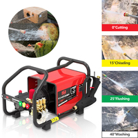 Nettoyeur haute pression électrique Kuhong 90 bar 110 bar 1400 Psi 220V 1.8kw, pompe et moteur haute puissance