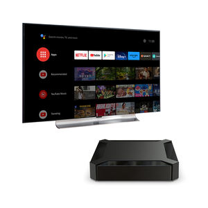 Precio de fábrica 4K HD reproductor en línea Android 10 TV box Allwinner H313 actualización en línea ATV Android box con <span class=keywords><strong>Google</strong></span> Play - Product Image 1