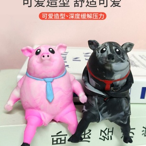 ของเล่นบีบสควิชชี่รูปหมูน่ารัก ทีต้า สควิชชี่ ของเล่นบีบคลายเครียด บีบแล้วคืนตัวช้า ของเล่นบีบหมูสำหรับเด็ก - Product Image 6