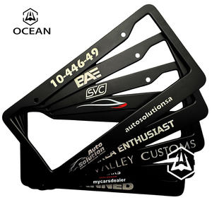 Marco de placa de matrícula de Metal de Inglaterra perfecto de Color personalizado de diseño de gama alta al por mayor de China - Product Image 6