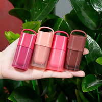 Private Label Creatieve Fruitgeurige Sappige Lipgloss Hydraterende Lip Olie Waterdichte Vloeibare Lipstick Minerale Hydraterende