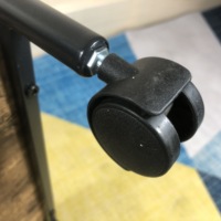 Maison bureau bois rustique 2 niveaux copieur scanner chariot roulant sous le bureau organisateur table imprimante support
