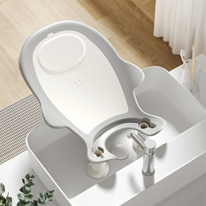 Bassin <span class=keywords><strong>de</strong></span> lavage pour nouveau-né en bambou, produit <span class=keywords><strong>de</strong></span> <span class=keywords><strong>bain</strong></span> pour bébés, à utiliser en position assise ou allongée - Product Image 2