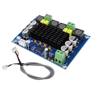 120W*2 TPA3116D2 Stereo Audio Amplifier Board Dual-channel Digital Class D Power Amplificador Modul 12V-24V TPA3116 HIFI DIY