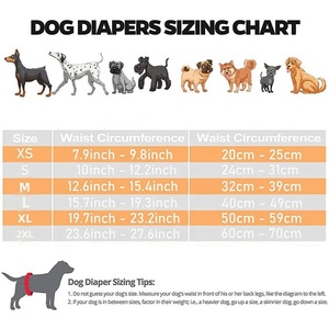 Tovagliolo di cotone sanitario per il periodo mestruale mutandine lavabili pannolini per cani <span class=keywords><strong>vestiti</strong></span> - Product Image 3