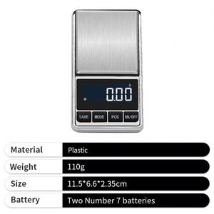 Balance de poche numérique en acier inoxydable pour bijoux, pharmacie, thé - Product Image 3