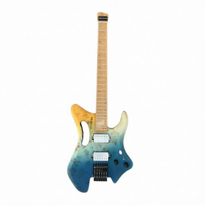 ROCK&R TIERCEL-BF غيتار كهربائي 6 أوتار بدون رأس - طلب قطعة 1، شعار/لون مخصص (رسوم إضافية) - Product Image 6