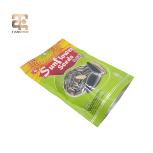 Sachet Doypack en PET avec fermeture à glissière, imprimé en héliogravure, en PE de qualité alimentaire, résistant à l'humidité, pour chewing-gum, salades et gâteaux - Product Image 1