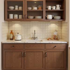 Muebles de Madera de Estilo Medieval Moderno, Juego de Mesa y Sillas de Comedor para Cocina, Personalización para Toda la Casa - Product Image 4