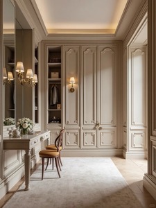 Luxury Modern Design Wood <strong>Closet</strong> System Furniture <strong>Custom</strong> Wooden Walk In Wardrobes Bedroom <strong>Closet</strong> - Product Image 4