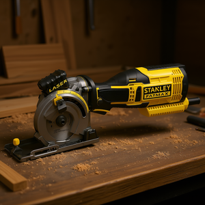 Sierra Circular Inalámbrica Stanley Fatmax de 18V con Guía Láser para Cortar Madera - Product Image 3