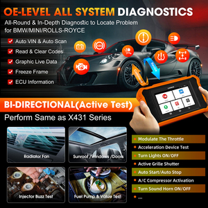 Creader 2.0 para Todos los Sistemas, Herramienta de Diagnóstico OBD2, Codificación Bidireccional, Actualización Gratuita - Product Image 3