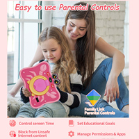 Tablet Infantil de 7 Pulgadas con Control Parental Android, Quad Core Mtk Wifi, Tablet Educativa para Niños