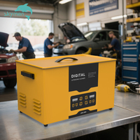 Nettoyeur à ultrasons industriel Skymen ODM 22L, puissant, pour bloc moteur, injecteurs, réparation automobile, chaînes et métaux