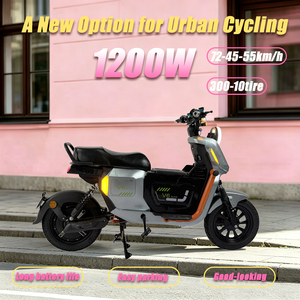 <span class=keywords><strong>มอเตอร์ไซค์</strong></span>ไฟฟ้าความเร็วสูงแบบขายส่ง 1200W 60V <span class=keywords><strong>มอเตอร์ไซค์</strong></span>วิบาก สกู๊ตเตอร์ไฟฟ้าพร้อมแป้นเหยียบ - Product Image 1