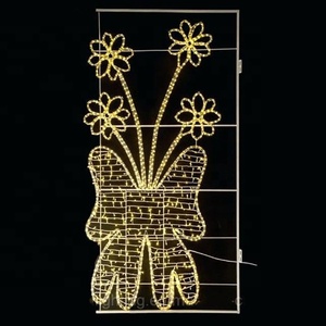 Ngoài trời IP65 LED đường phố cực ánh sáng sao hình giáng sinh thương mại trang trí cho Lễ hội Lễ hội cực Motif chiếu sáng - Product Image 5