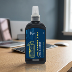 IGLO Office Power Clean 200 ml Spray, un Líquido de Limpieza Multiusos Altamente Efectivo, Dilución 1:1 para Equipos Informáticos y Dispositivos - Product Image 2