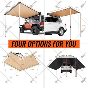 Custom Car Roof Rack Sunshade Aluminum Alloy Outdoor <b>Camping</b> <b>Canopy</b> Waterproof Foldable For SUV Truck - Product Image 4