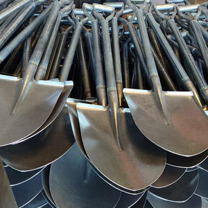 Bêche de jardin multifonction robuste en acier au carbone avec manche en bois, revêtement électrophoretique, garantie 3 ans pour l'agriculture - Product Image 5