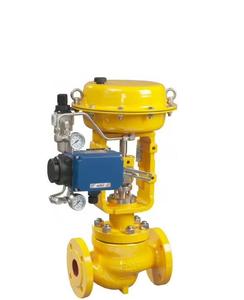 Vanne de régulation pneumatique Covna Control 4-20mA en acier moulé avec bride ANSI 150LB à rappel par ressort - Product Image 6