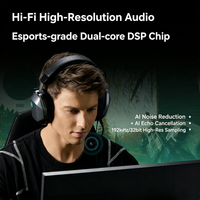 Casque de jeu HECATE G5 MAX THX avec audio spatial, Hi-Fi DSD256, haut-parleur de 53 mm, micro IA, casque USB pour PC