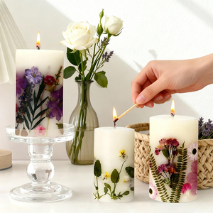 Cetakan lilin silikon ramah lingkungan untuk pembuatan lilin rumah Resin & epoksi Casting aman untuk mesin pencuci piring - Product Image 2