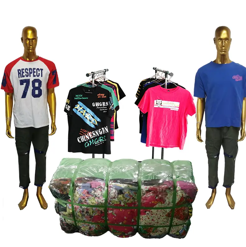 Barboteuse pour hommes, T-Shirt de Sport exportation par dhl, dubaï, vêtements d'occasion