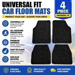 Alfombrillas Ecológicas para Auto SONSANG, Lavables, Inodoras, Universales, Juego Completo para Protección <span class=keywords><strong>Interior</strong></span> - Product Image 4