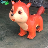 Scooter électrique pour enfants à haute simulation, mignon, animatronique, réaliste, dinosaure et animal, pour aire de jeux