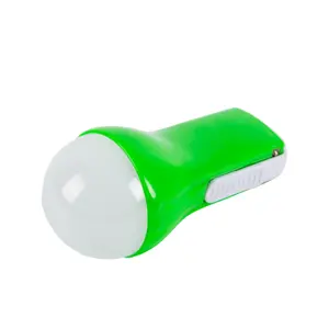 Bombilla LED recargable para colgar, linterna redonda, Bombilla de emergencia, linterna