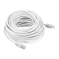 Cable Ethernet Cat6 a Granel, 2M, Caja, UTP, Cobre Sólido OFC, 8 Hilos, Conector 8P8C, Red LAN para Internet y Redes de Datos