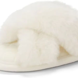 Sandales d'été respirantes et confortables pour femme, style exclusif Danielle Pheloung, avec fourrure, mousse à mémoire de forme et <span class=keywords><strong>EVA</strong></span>, à nœud croisé - Product Image 1