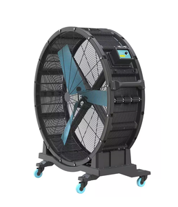0.9mhvls vỏ nhựa tốc độ cao trống Quạt im lặng Quạt bệ công nghiệp lớn làm mát phòng tập thể dục dao động Quạt sàn - Product Image 3