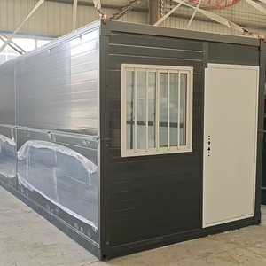 Casa contenedor plegable tipo Z, edificio prefabricado al aire libre para oficina en casa, Camping para oficina en casa - Product Image 6