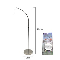 Drapeau de plage miniature en forme de goutte d'eau avec plume, décoration de table pour campagne promotionnelle personnalisée