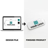 Adesivo con Logo in Resina Epossidica Trasparente Personalizzato |   Etichetta in Resina 3D Lucida a Cupola per Elettronica, Imballaggi e Cover per Telefoni, Campione Gratuito OEM