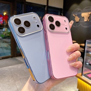 เคสโทรศัพท์มือถือเคลือบไฟฟ้าคุณภาพพรีเมียม พร้อมฟิล์มป้องกันเลนส์ สำหรับ <span class=keywords><strong>iPhone</strong></span> 17 16 15 14 <span class=keywords><strong>13</strong></span> 12 11 <span class=keywords><strong>Pro</strong></span> - Product Image 4