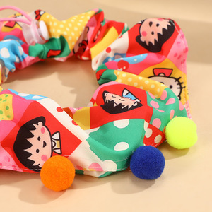 Pet Bibs Cat Elastic <b>Neck</b> <b>Warmer</b> Cartoon Pattern Cute Style All Seasons Pet Clothes Accessory - Product Image 4