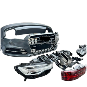 Bộ phận lắp ráp phụ tùng ô tô Audi A6 Coupe Avant, bộ body kit độ, cản trước sau, đèn pha, đèn sương mù, nâng cấp cản trước sau - Product Image 6