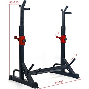 Gym Exercise <strong>Body</strong> Building Weight Lifting Half <strong>Squat</strong> <strong>Rack</strong> Power Fitness - Product Image 1
