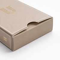Jeu de cartes de luxe personnalisé pour hôtel, avec dorure à chaud et finition lin, pour souvenirs d'entreprise VIP