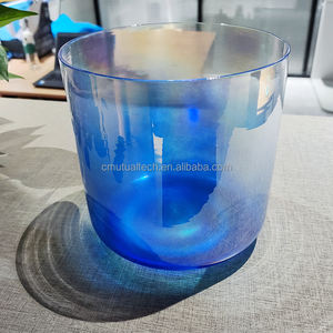 Cuencos de Cristal de Cuarzo Transparente Cósmico de Color Q're Factory, Instrumentos de Sanación por Sonido, Juego de Cuencos Transparentes - Product Image 3