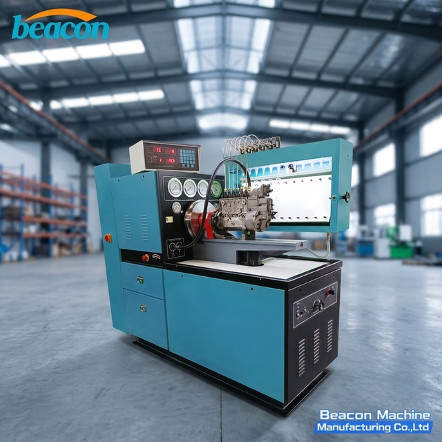 12PSB+E New Model 12PSB diesel Injection Pump test Bench for Calibrating Mechanical In-line VE Distributor BEACON MACHINE