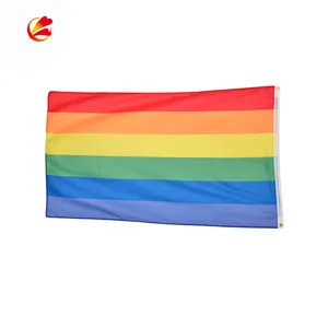 Bandiera dell'orgoglio del progresso LGBTQ 3x5 ft-la comunità LGBT sostiene la bandiera arcobaleno dell'orgoglio bisessuale Gay