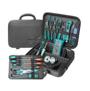 <span class=keywords><strong>Kit</strong></span> de herramientas de <span class=keywords><strong>electricista</strong></span> Pro'skit de 33 piezas, adecuado para la instalación y el mantenimiento del cableado doméstico - Product Image 1